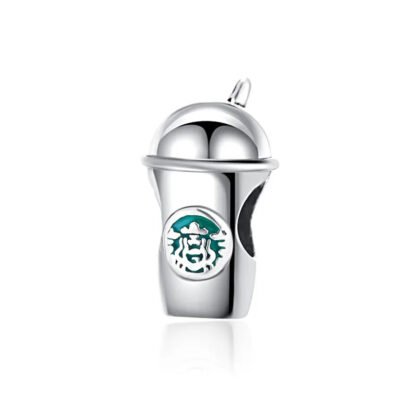 Modern Coffee Cup Charm