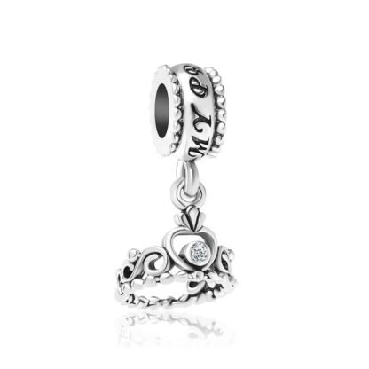 Silver Elegant Tiara Charm