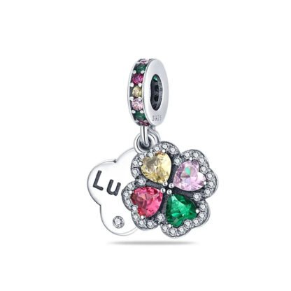 Lush 4 Colors Lucky Clover Charm