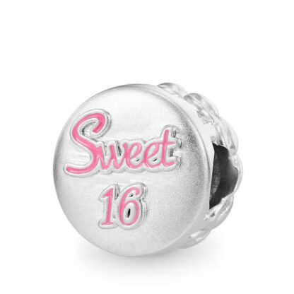 Pink Sweet 16 Charm