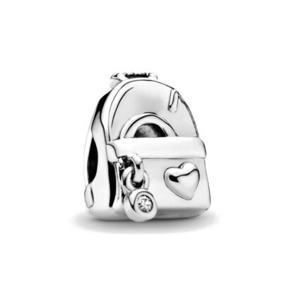 Silver Backpack Charm
