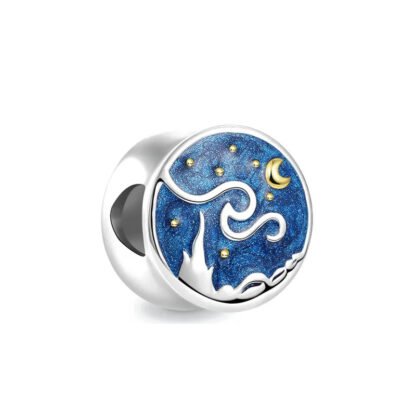 Mini Vincent van Gogh Starry Night Art Piece Charm