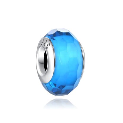 Geometric Bright Blue Charm