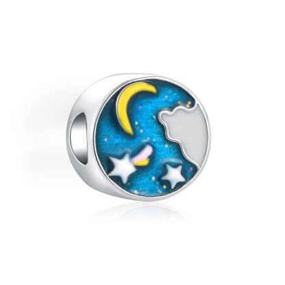 Painting Night Sky Art Charm