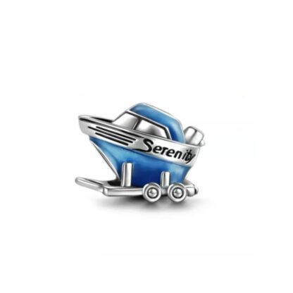 Blue Serenity Boat Charm