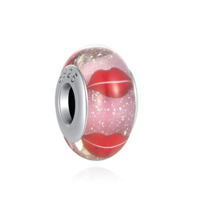 Lips Prints Charm