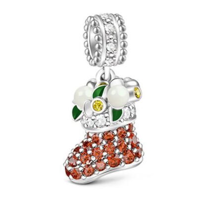 Stylistic Christmas Warm Sock Decoration Charm