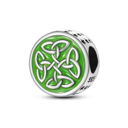 Green Intriguing Symbol Emblem Charm