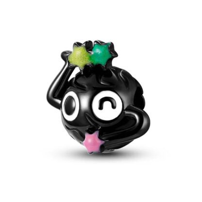 Happy Black Head Abstract Charm