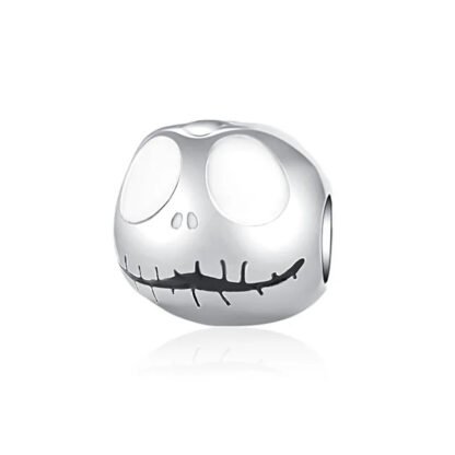 Jack Skellington Silver Head Charm