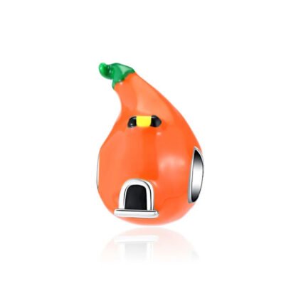 Cartoon Strange Orange Fruit House Charm