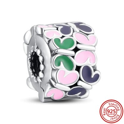 Quirky Blocky Butterfly Swarm Charm