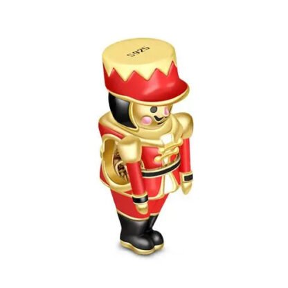 Gold Nutcracker Man Charm