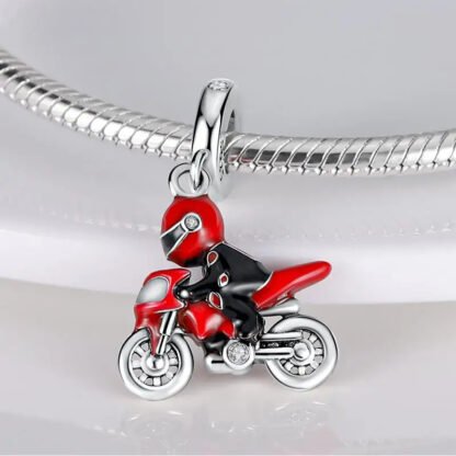 Red Motorbike Charm - Image 2