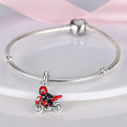 Red Motorbike Charm - Image 3