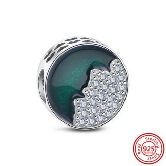 At Teal Lake Edge Abstract Landscape Charm
