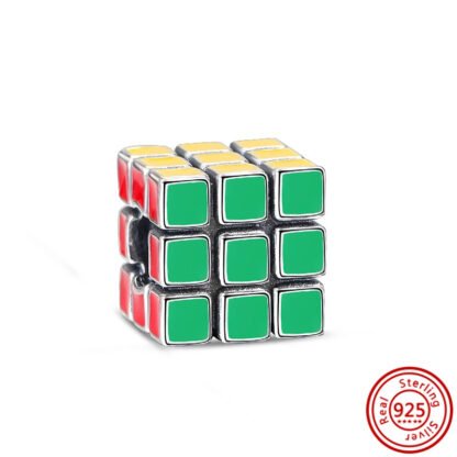 Multicolor Rubik Cube Charm