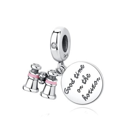 Binocular "Good time on the horizon" Charm