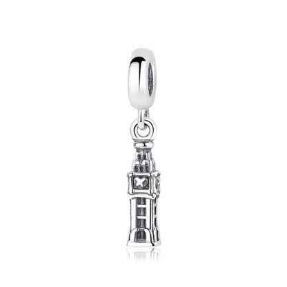 Silver Mini Tower Charm