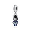 Japanese Girl Blue Kimono Charm