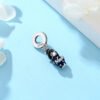 Japanese Girl Blue Kimono Charm - Image 2