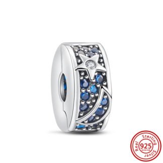 Cosmic Star Blue Gems Charm