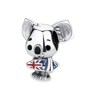 Australian Koala Surfboard Charm