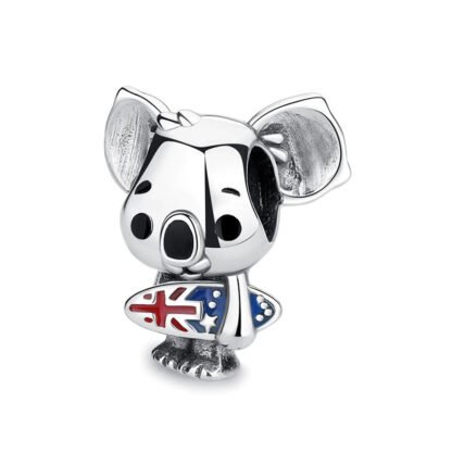 Australian Koala Surfboard Charm