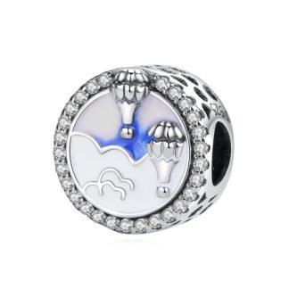 Hot Air Balloon Sky Scenery Charm