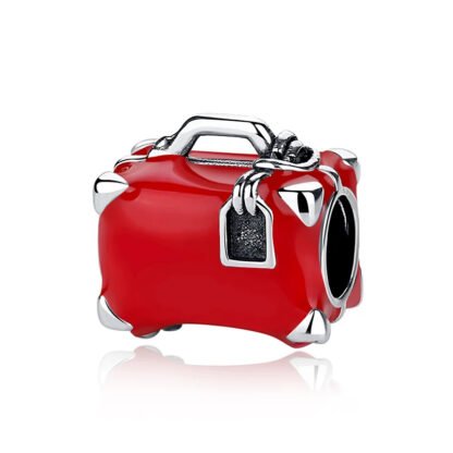 Bold Red Luggage Charm