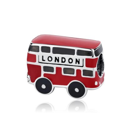 Iconic Red London Bus Charm