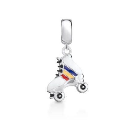 Tri-color Cool Roller Skate Charm