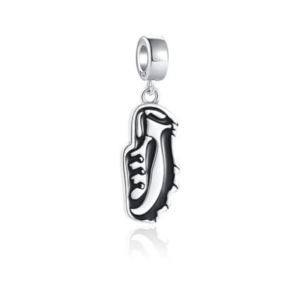 A Single Silver Sport Shoe Charm