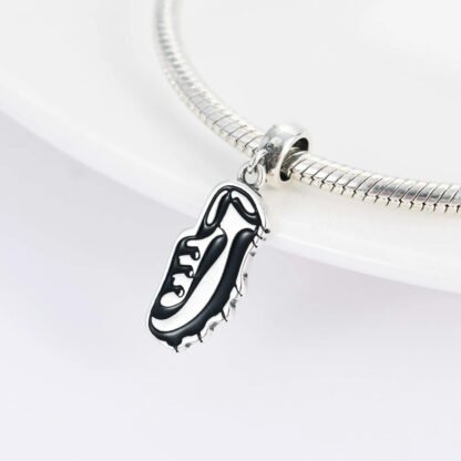 A Single Silver Sport Shoe Charm - Image 2