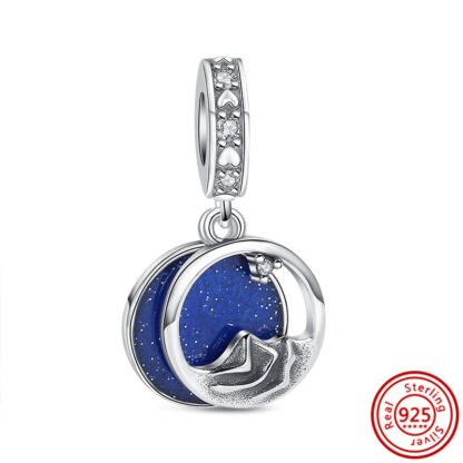 Desert Deep Blue Night Sky Charm