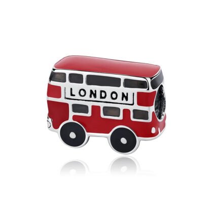 London Mini Red Bus Charm