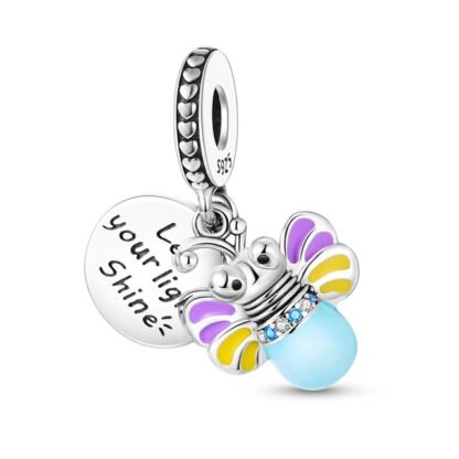 Quirky Firefly Motivational Charm