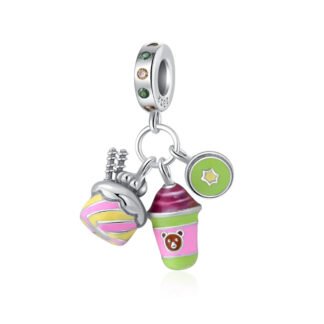 Sweet Deserts Bear Cup Charm
