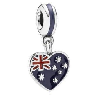 Silver Heart Australia Love Country Charm