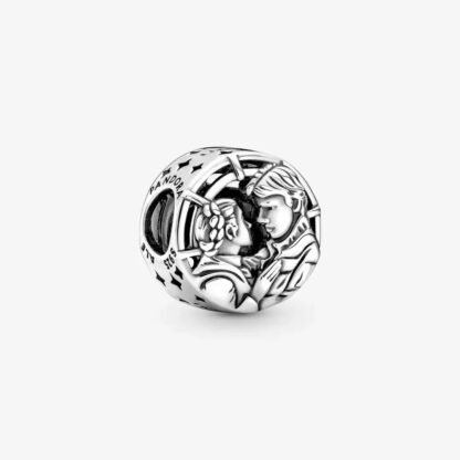 Han Solo & Leia Star Wars Charm