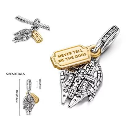 Millennium Falcon Star Wars Charm - Image 2