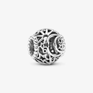 Moon Star Charm