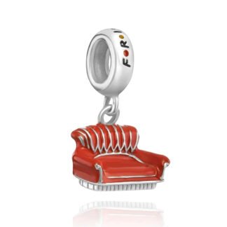 Silver Red Couch Sofa Umbrella FRIENDS Pop Culture Charm