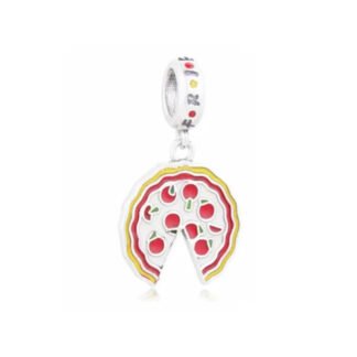 Silver Pizza Slices FRIENDS Pop Culture Charm