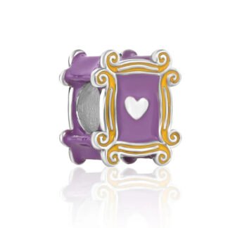 Yellow Frame Purple Door FRIENDS Pop Culture Charm