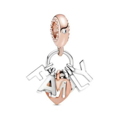 Family Heart Charm