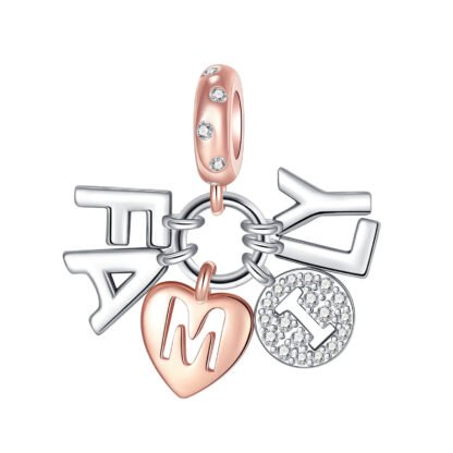 Family Heart Charm - Image 2