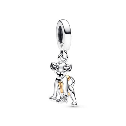 Silver Simba Lion King Disney Charm