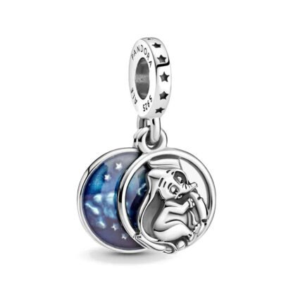 Silver Blue Sky Dumbo Disney Charm