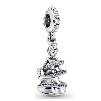 Silver Cinderella Transformation Fairytale Disney Charm